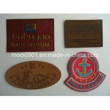 Geprägte Tags / Logo Leder Etiketten / Leder Patches für Jeans Leder Etiketten